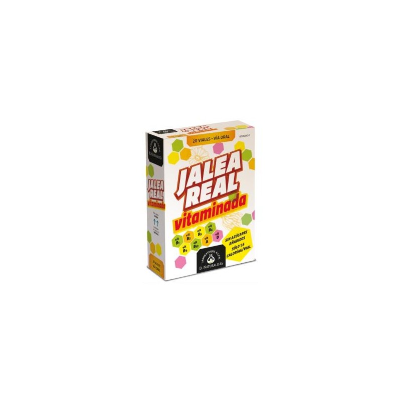 Jalea Real Vitaminada 20 Ampollas El Naturalista