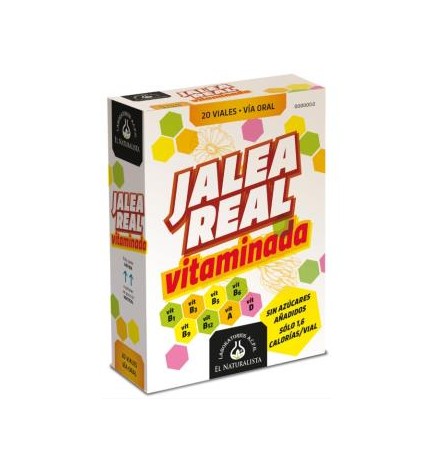 Jalea Real Vitaminada 20 Ampollas El Naturalista