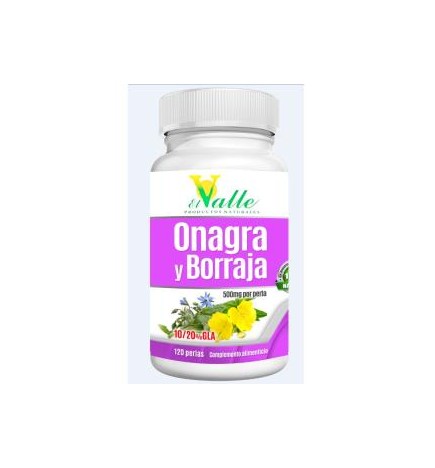 Aceite De Onagra-Borraja-Vit.E 120Perlas El Valle