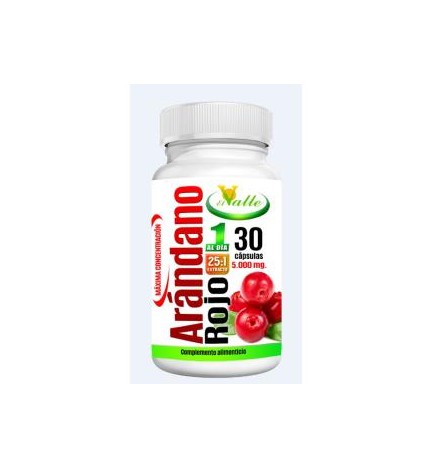 Arandano Rojo 30 Capsulas El Valle