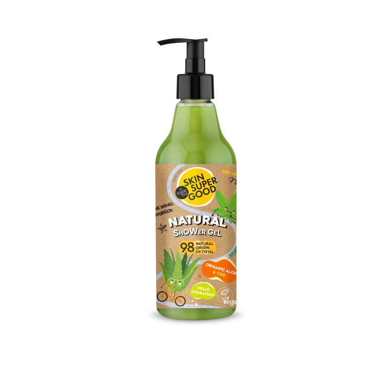 Skin Super Good. Natural Shower Gel "Hello Hydration", 500 Ml Skin Super Good Skin Super Good. Natural Shower Gel "Hello Hydration", 500 Ml Skin Super Good