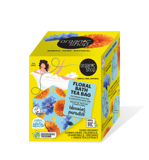 Bolsitas De Té De Baño De Flores «Blooming Paradise», 3 X 50 G Organic Shop