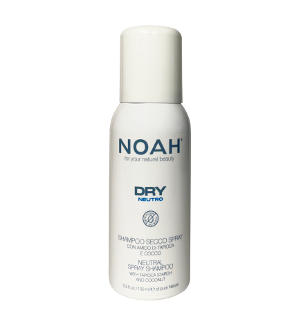 Dry - Minitalla Spray Champú Seco Neutro, 100 Ml Noah