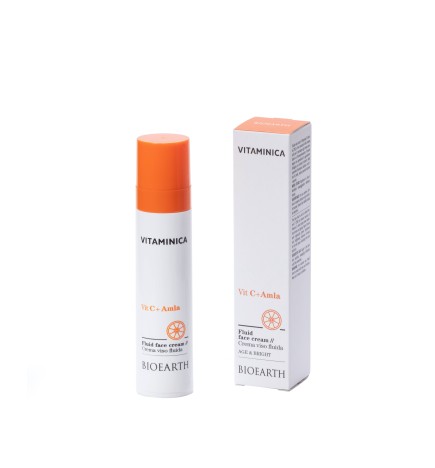 Crema Facial Vitamina C Y Amla, 50 Ml Bioearth