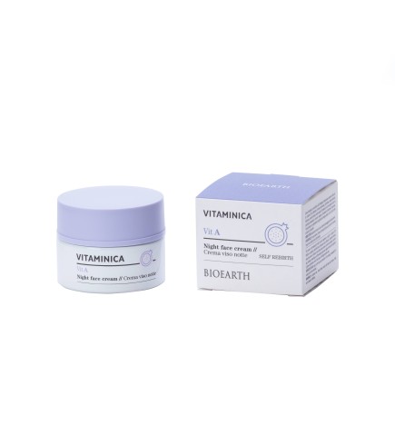 Crema Facial Nocturna Vitamina A, 50 Ml Bioearth