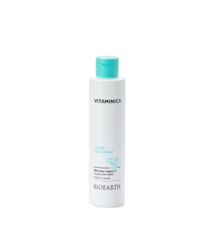 Agua Micelar Vitamina B3 Y Pepino, 200 Ml Bioearth