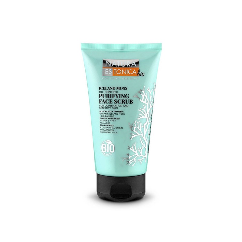 Exfoliante Facial De Musgo De Islandia, 150 Ml Natura Estonica