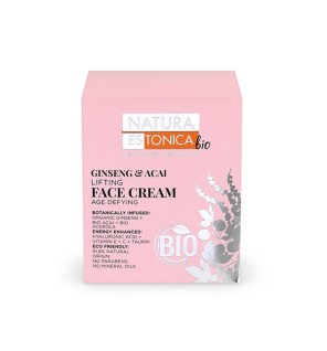 Crema Facial De Ginseng Y Azaí, 50 Ml Natura Estonica