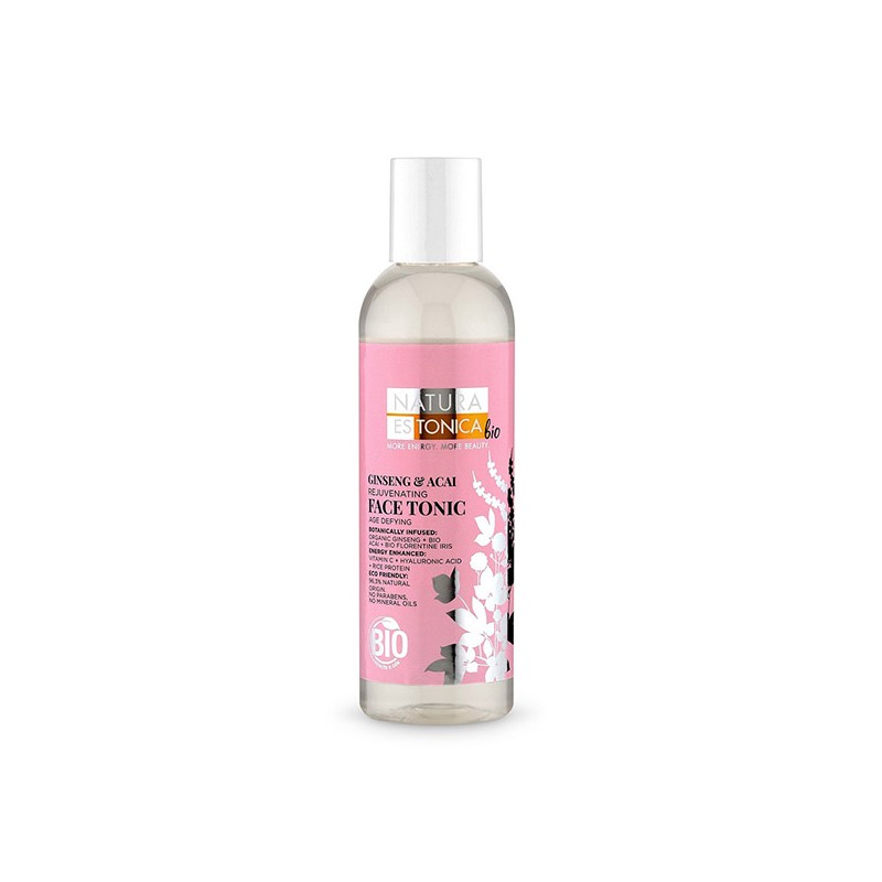 Tónico Facial De Ginseng Y Azaí, 200 Ml Natura Estonica Tónico Facial De Ginseng Y Azaí, 200 Ml Natura Estonica