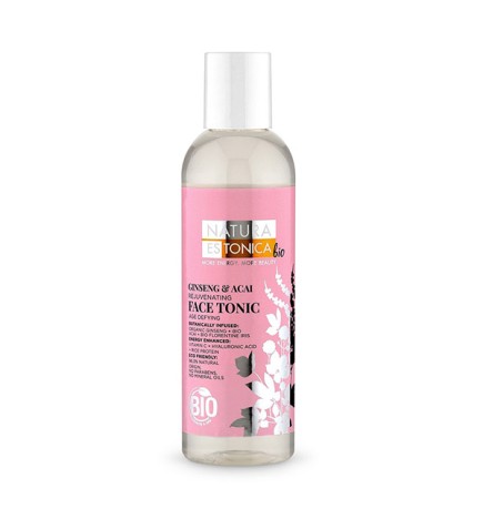 Tónico Facial De Ginseng Y Azaí, 200 Ml Natura Estonica