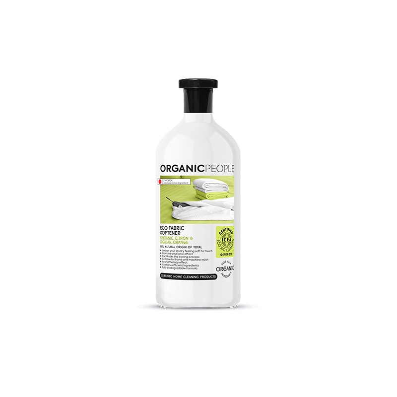 Suavizante De Ropa Ecológico. Organic Citron & Sicilian Orange, 1000 Ml Organic People Suavizante De Ropa Ecológico. Organic Citron & Sicilian Orange, 1000 Ml Organic People