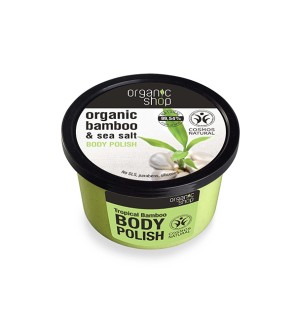 Exfoliante Corporal Energizante Bambú, 250 Ml Organic Shop