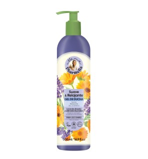 "Gel De Ducha Suave & Relajante Para Uso Diario Con Lavanda Silvestre Y Caléndula De Pradera, 500 Ml" Mama Pharmelia