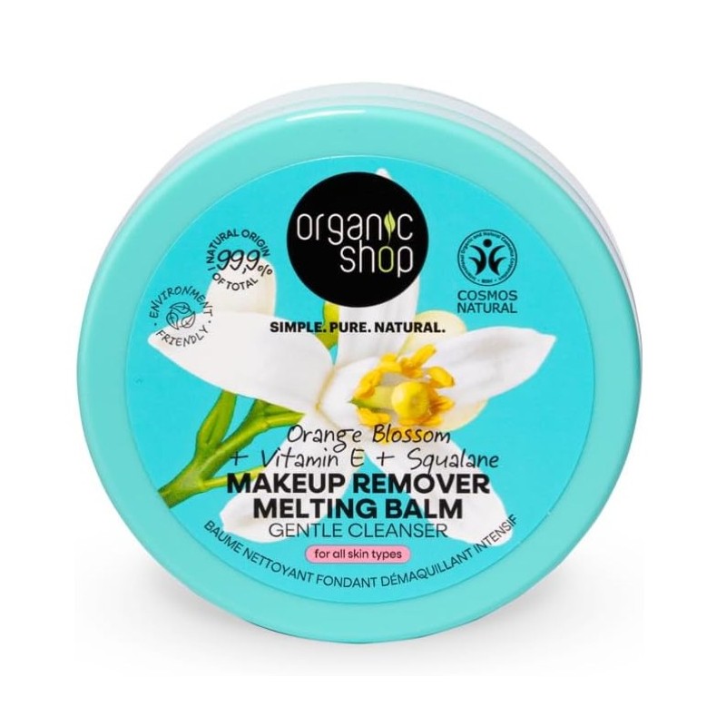 Bálsamo Limpiador Desmaquillante Suave, 100 Ml Organic Shop
