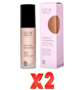 Pack de 2 unidades Joi Base De Maquillaje Luminosa 02 Sand 30 Ml Joik