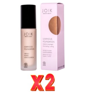 Pack de 2 unidades Joi Base De Maquillaje Luminosa 03 Desert Rose 30 Ml Joik