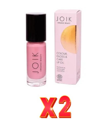 Pack de 2 unidades Joi Aceite Para Labios Con Color 01 Pastel Pink 4,5 Ml Joik