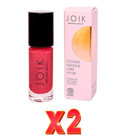 Pack de 2 unidades Joi Aceite Para Labios 02 Raspberry Sorbet 4,5 Ml Joik