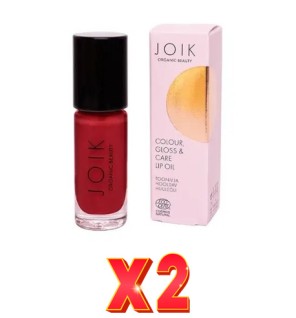 Pack de 2 unidades Joi Aceite Para Labios 04 Ruby Red 4,5 Ml Joik