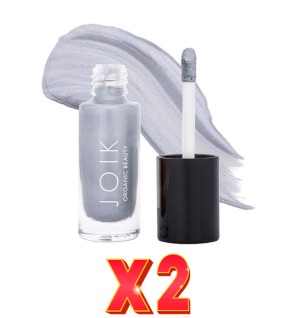 Pack de 2 unidades Joi Sombra De Ojos 02 Silver Grey 4,5 Ml Joik