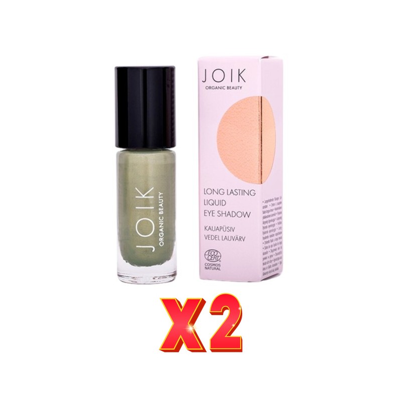 Pack de 2 unidades Joi Sombra De Ojos 03 Golden Green 4,5 Ml Joik Pack de 2 unidades Joi Sombra De Ojos 03 Golden Green 4,5 Ml Joik