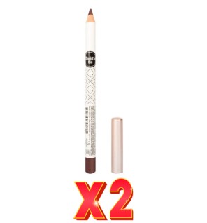 Pack de 2 unidades Lápiz De Ojos Y Labios Brown Nude, 1,1 G. Charlotte Bio