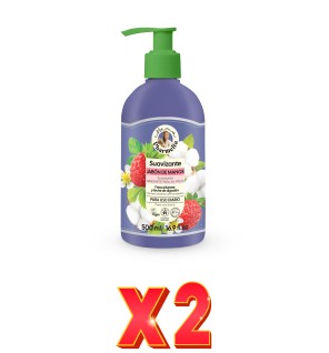 Pack de 2 unidades "Jabón De Manos Suavizante Para Uso Diario Con Fresa Silvestre Y Leche De Algodón, 500 Ml" Mama Pharmelia