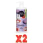 Pack de 2 unidades Champú Voluminizador Para Cabello Graso Higo Y Escaramujo, 1000 Ml Organic Shop