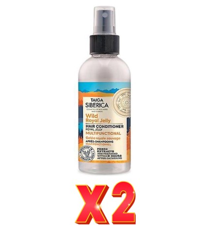 Pack de 2 unidades Acondicionador Capilar Natural En Spray Multifunción Natura Siberica