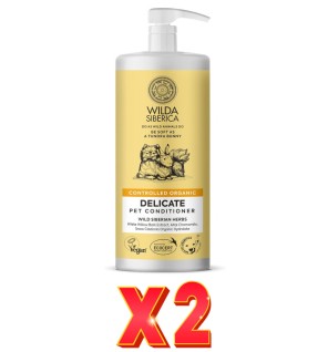 Pack de 2 unidades Acondicionador Delicado Para Mascotas, 1L Natura Siberica