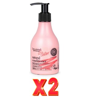 Pack de 2 unidades Acondicionador Capilar Natural <<Be Color>> Brillo Y Protección Del Color, 245 Ml Natura Siberica