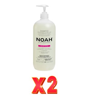 Pack de 2 unidades Champú Protector Del Color, 1000 Ml (1.6) Noah