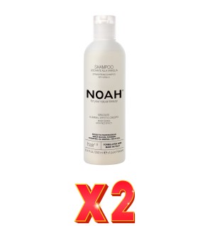 Pack de 2 unidades Champú Fortalecedor Con Vainilla, 250 Ml    (1.8) Noah