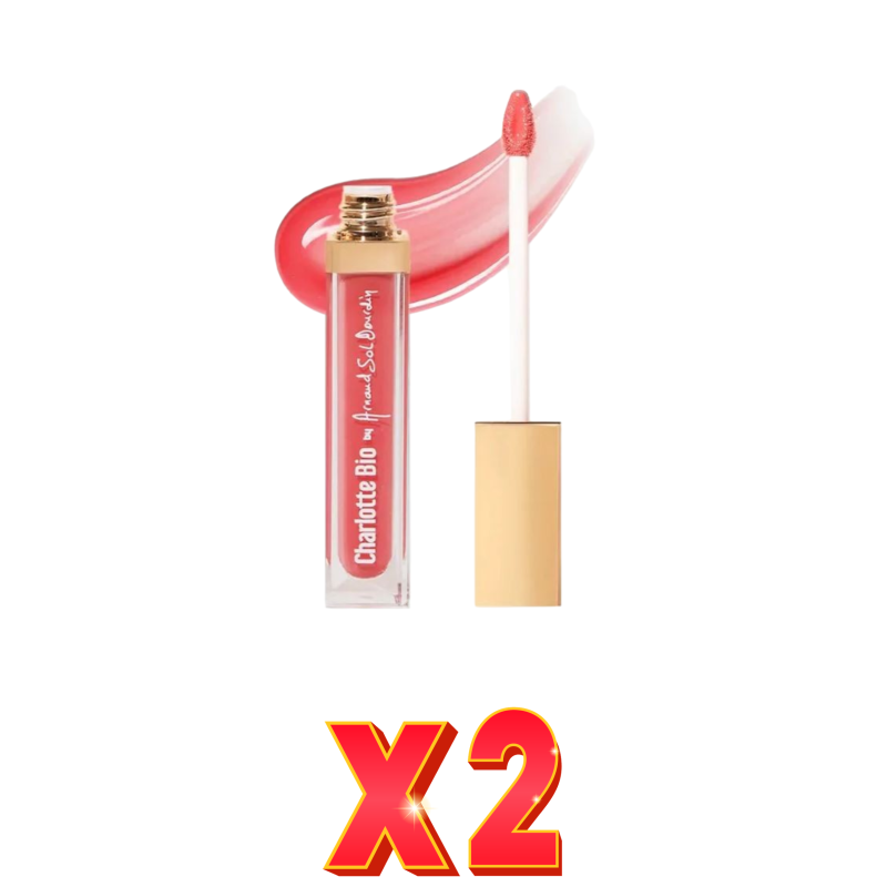 Pack de 2 unidades Brillo De Labios Arnaud Sol Blusher Charlotte Bio