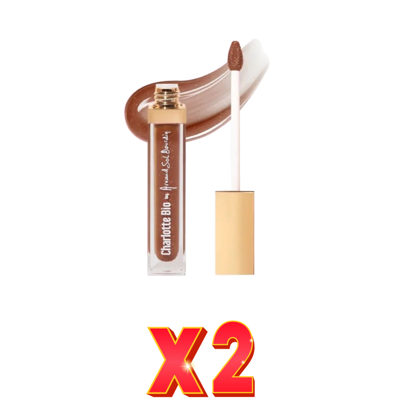 Pack de 2 unidades Brillo De Labios Arnaud Sol Bronzer Charlotte Bio