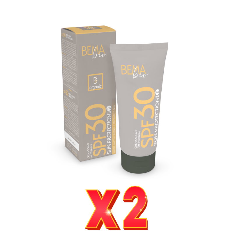 Pack de 2 unidades Crema Solar De Alta Protección Spf +30, 100 Ml Bema Pack de 2 unidades Crema Solar De Alta Protección Spf +30, 100 Ml Bema