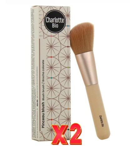 Pack de 2 unidades Chb Brocha Para Rubor Charlotte Bio