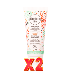 Pack de 2 unidades Bb Cream Gold - Piel Grasa Con Imperfecciones, 30 Ml Charlotte Bio