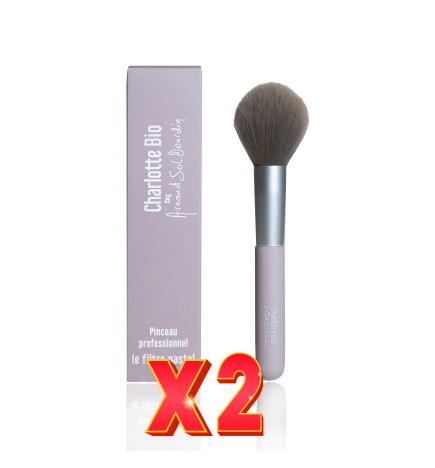 Pack de 2 unidades As Brocha Filtro Pastel Charlotte Bio
