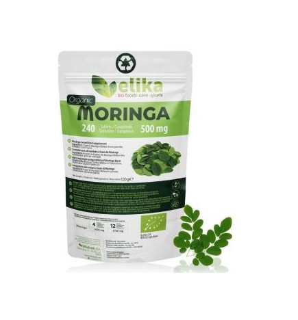 Moringa 240 Comprimidos Bio Elikafoods