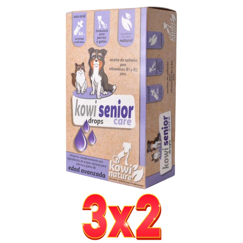 Pack de 3x2 unidades Kowi Senior Care 60 Ml Kowi