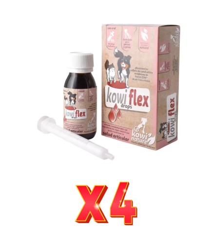 Pack de 4 unidades Kowi Flex Drops 60 Ml Kowi