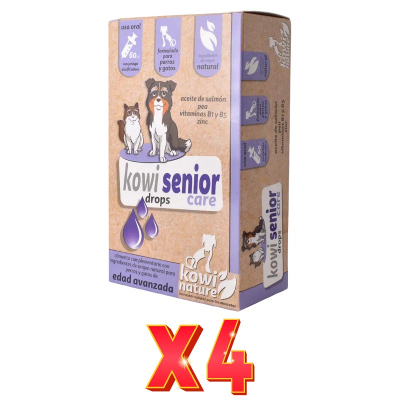 Pack de 4 unidades Kowi Senior Care 60 Ml Kowi