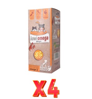 Pack de 4 unidades Kowi Omega Drops 250 Ml Kowi