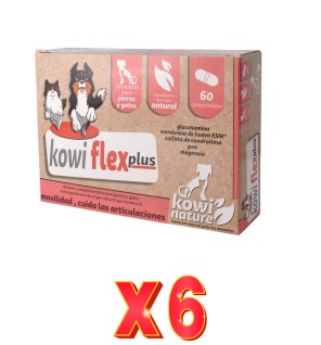Pack de 6 unidades Kowi Flex Plus 60 Comprimidos Kowi