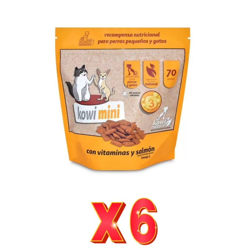 Pack de 6 unidades Kowi Mini Snack 70 Gramos Kowi Pack de 6 unidades Kowi Mini Snack 70 Gramos Kowi