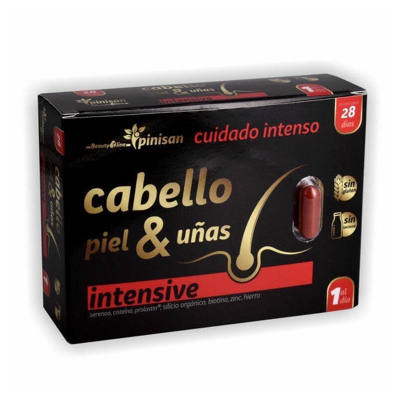 Cabello-Piel & Uñas Intensive 28 Cápsulas Pinisan Cabello-Piel & Uñas Intensive 28 Cápsulas Pinisan