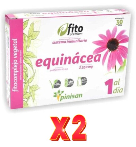 Pack de 2 unidades Fito Premium Equinacea 30 Cápsulas Pinisan