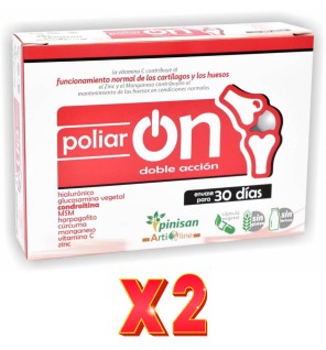 Pack de 2 unidades Poliar On 60 Caps Pinisan