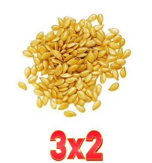 Pack de 3x2 unidades Lino Dorado 250Gr Pinisan